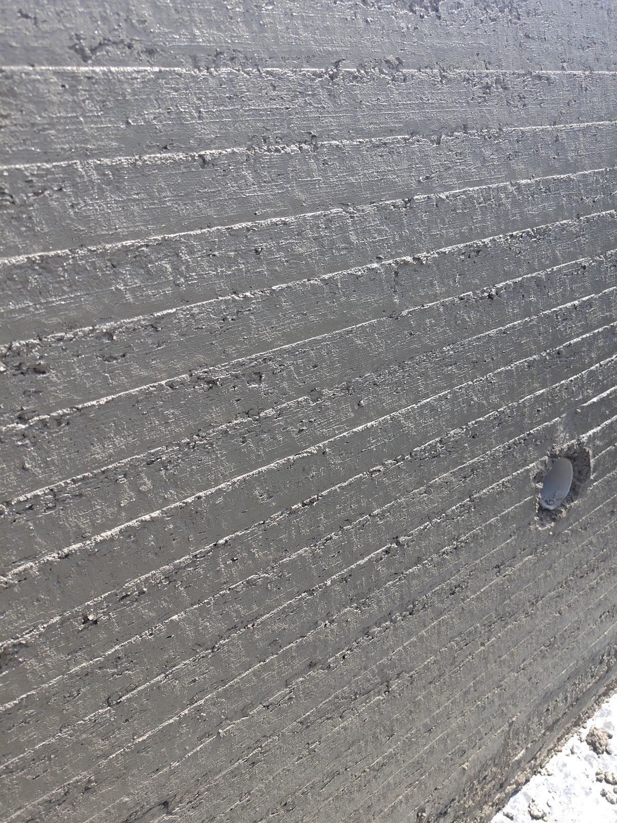 Geometrie de beton imprimată 3D, pregătită pentru livrare